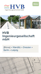 Mobile Screenshot of hvb-ingenieure.de